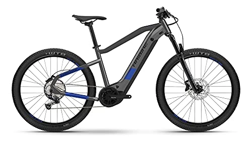 Elektrofahrräder : Haibike HardSeven 7 Yamaha Elektro Bike 2021 (S / 40cm, Anthracite / Indigo)