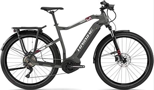 Elektrofahrräder : Haibike SDURO Trekking 4.0 Yamaha Elektro Fahrrad 2021 (28" Herren Diamant M / 52cm, Darkgrey / Tuscan / Grey (Herren))