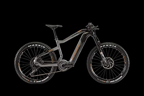 Elektrofahrräder : HAIBIKE XDURO AllTrail 6.0 Flyon Elektro Bike 2020 (M / 46cm, Carbon / Titan / Bronze)