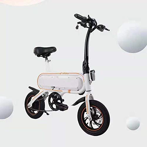 Elektrofahrräder : Hebbp1 Elektroroller 350 Watt 12 Zoll Zwei Rder Elektrofahrrad 48 V 60 KM Mini Typ Faltbare Elektrische Fahrrad Fr Erwachsene