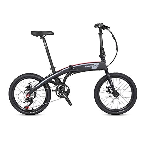 Elektrofahrräder : HECHEN 26 Zoll Elektro Fahrrad Faltbares Bike 250W Bicycle 21 Geschwindigkeiten Llithium Batterie Bremshebel mit elektromagnetischer Abschaltung Elektrofahrrad, Mountain E-Bike für Erwachsene, Rot