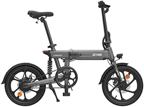 Elektrofahrräder : HIMO Z16 Elektrofahrrad E-Bike Klapprad für Erwachsene, Arbeitsmodus 3 250 W, Höchstgeschwindigkeit 25 km / h, 10 Ah Lithium-Ionen-Akku