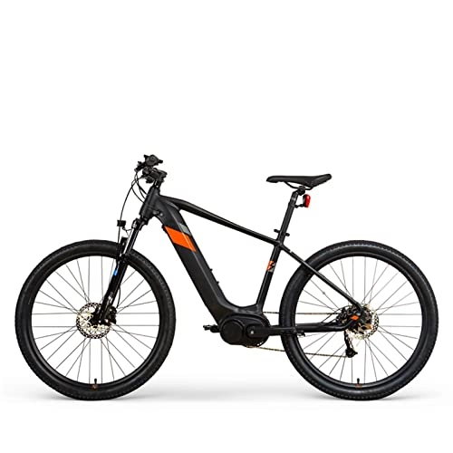 Elektrofahrräder : HMEI elektrofahrrad klappbar Elektro-Bike for Erwachsene 1 8mph 250W Motor 27.5inch Electric Mountain Fahrrad 36V 14Ah Lithium-Batterie ausblenden Ebike (Farbe : Schwarz)