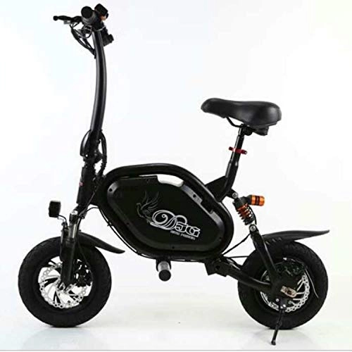 Elektrofahrräder : Hokaime Elektrisches Fahrrad, das erwachsenes elektrisches Fahrrad, Doppelscheibenbremse Portable, fr das Radfahren faltet