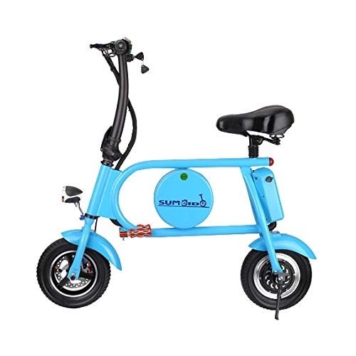 Elektrofahrräder : Hold E-Bikes Elektroräder Männer 400 watt Falten Elektroräder Für Erwachsene 36 v E Fahrrad Für Erwachsene Frauen Ebike Scheibenbremsen Elektroräder Blau