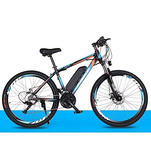Elektrofahrräder : Household items 26-Zoll-Mountainbike mit Lithiumbatterie, Elektrofahrrad für Erwachsene, Geländefahrrad mit Variabler Geschwindigkeit, Tragfähigkeit über 200 kg