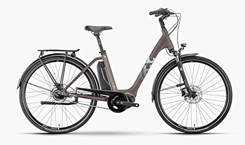 Elektrofahrräder : Husqvarna Eco City EC2 CB 504 Wave Unisex Pedelec E-Bike City Fahrrad bronzefarben 2021: Größe: 52 cm