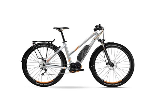 Elektrofahrräder : Husqvarna Gran Tourer GT LTD Damen Pedelec E-Bike Trekking Fahrrad grau / orange 2019: Gre: 48cm