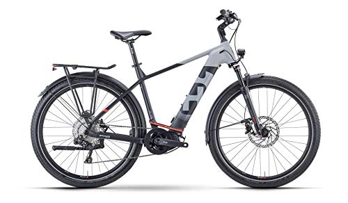 Elektrofahrräder : Husqvarna Gran Tourer GT6 27.5'' Pedelec E-Bike Trekking Fahrrad schwarz / grau 2021: Größe: 55 cm