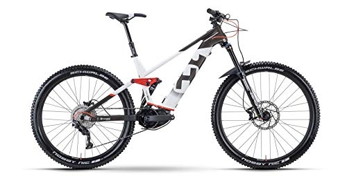 Elektrofahrräder : Husqvarna Mountain Cross MC4 Pedelec E-Bike MTB braun / weiß 2021: Größe: 40 cm