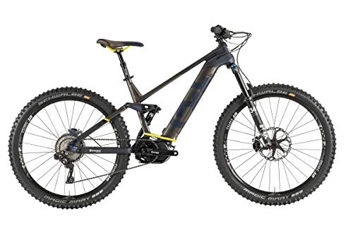 Elektrofahrräder : Husqvarna Mountain Cross MC8 27.5'' Pedelec E-Bike MTB bronzefarben / blau 2019: Gre: 48cm
