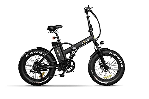 Elektrofahrräder : ICON.E Faltbares Elektrofahrrad Pure 250W Schwarz