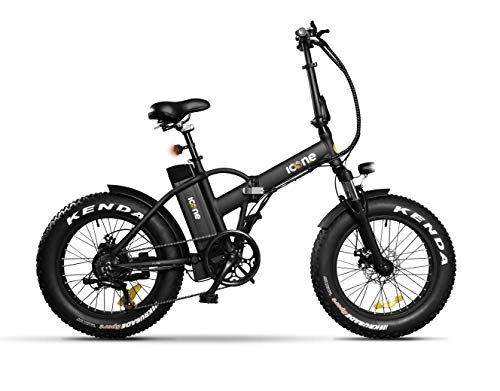 Elektrofahrräder : ICON.E Faltbares Elektrofahrrad Pure 250W Schwarz