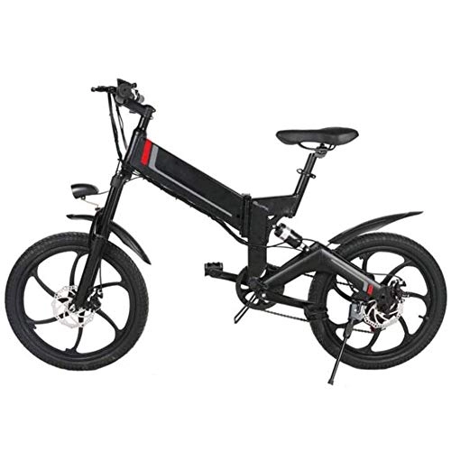Elektrofahrräder : Jakroo Mountainbike Mechanische Scheibenbremse Electric Bike Fold Electric 20 '' Elektrofahrrad, Erwachsene Ebike Mit Herausnehmbarer Akku, Professionelle Ausrüstung