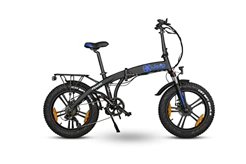 Elektrofahrräder : Jeep Fold Fat E-Bike FR 7100 4xe Limited Edition, 20' Kompaktrad, Falt-E-Bike, 7-Gang Kettenschaltung, Black