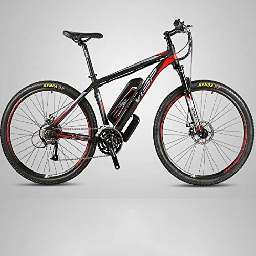 Elektrofahrräder : JUN Elektro-Fahrrad, Upgraded Batterie mit abnehmbarem 36V elektrischem Fahrrad 350W27.5 * 17-Zoll-E-Bike
