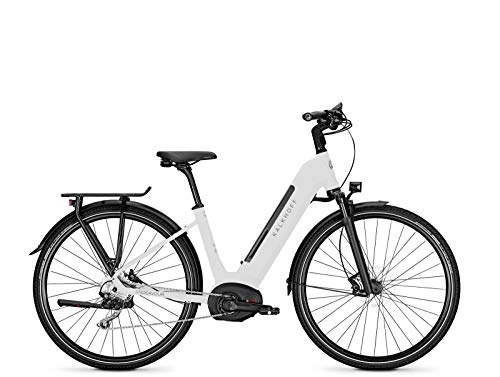 Elektrofahrräder : Kalkhoff E-Bike Trekking Endeavour Advance B10 10G 13AH 36V Shimano SLX 10 Gang Damen Tiefeinsteiger 53 L Weiß