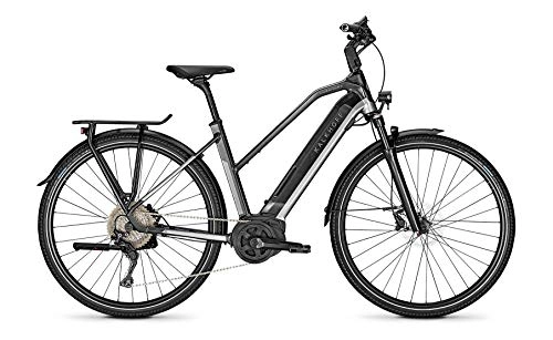 Elektrofahrräder : Kalkhoff Endeavour 5.B Advance Bosch Elektro Fahrrad 2020 (28" Damen Trapez M / 48cm, Smokesilver / Diamondblack Glossy)