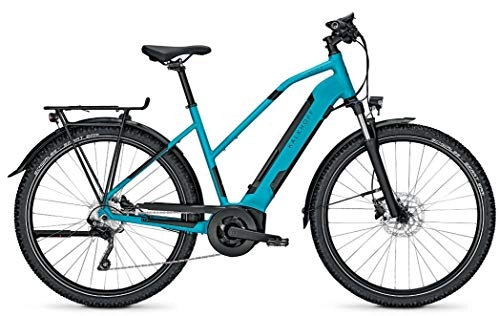 Elektrofahrräder : Kalkhoff Entice 3.B Advance Bosch Elektro Fahrrad 2021 (27.5" Damen Trapez M / 50cm, Tealblue matt (Damen))