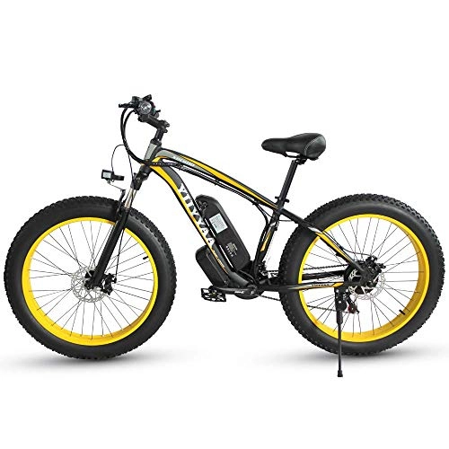 Elektrofahrräder : KFMJF BAFANG Motor 500W, eBike MX02, Bicicleta eléctrica, 48 V, 17 AH