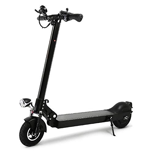Elektrofahrräder : KOQIO Zweirdrige Adult Mini Electric Scooter, High-Adjustable Easy-Folding Electric Skateboard Falten Bike Aviation Aluminum Alloy, 36V350W6A