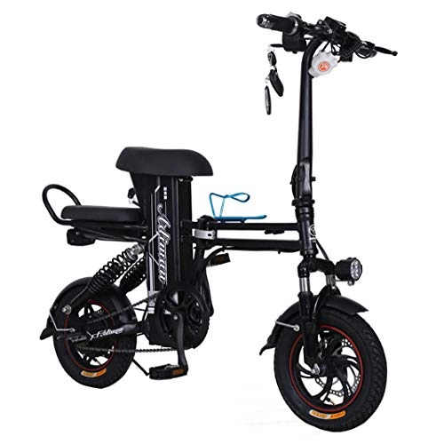 Elektrofahrräder : KPLM Faltbares elektrisches Fahrrad 12"26 E-Fahrrad mit entfernbarer Lithium-Batterie 48V 20Ah fr Erwachsene Frauen