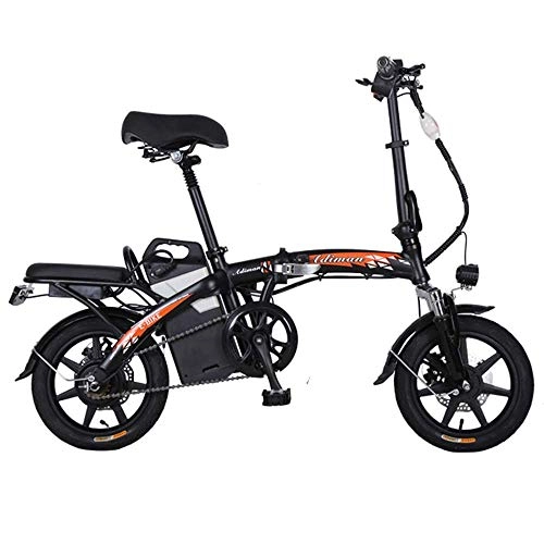 Elektrofahrräder : KPLM Faltbares elektrisches Fahrrad 350W 25AH Lithium-Batterie-elektrisches Fahrrad-leichte elektrische Faltbare Fahrrder 48V 14In fr Erwachsene