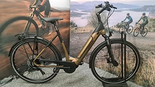 Elektrofahrräder : Kreidler Vitality Eco 7 Sport CX 500Wh Bosch Elektro Trekking Bike (28" Wave 55cm, Bronze Matt (Wave))