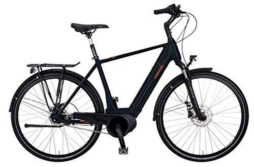 Elektrofahrräder : Kreidler Vitality Eco 8 Shimano Nexus 5-G FL Bosch Elektro Fahrrad 2021 (28" Herren Diamant 55cm, Schwarz Matt (Herren))
