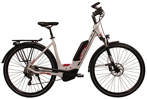 Elektrofahrräder : KTM Damen E-Bike Trekking 28 Zoll Cento 10 CX5 (2018) - Akku 500Wh, Shimano Schaltung, Suntour-Federgabel