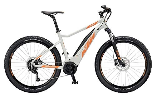 Elektrofahrräder : KTM Macina Ride 272 Bosch Elektro Fahrrad 2019 (19" / 48cm, Hellgrau matt / Orange)