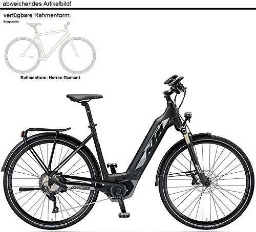 Elektrofahrräder : KTM Macina Sport 11 CX5 Bosch Elektro Fahrrad 2019 (28" Herren Diamant 56cm, Schwarz matt / Grau)