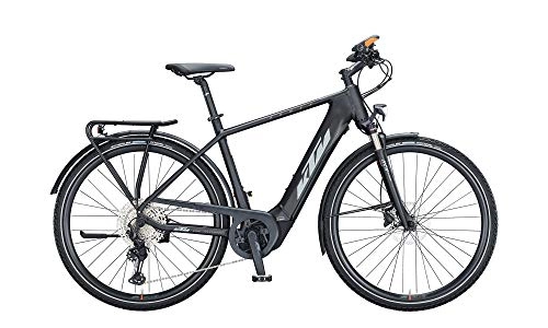 Elektrofahrräder : KTM Power Sport 12 Plus Herren E-Bike Pedelec 2021, Farbe:schwarz, Rahmenhöhe:56 cm, Akku:625 Wh