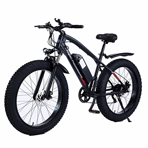 Elektrofahrräder : KXY Elektrisches Fahrrad, elektrisches Mountainbicycle, erwachsenes Sportfahrrad, 7 Schichten, 48V 10Ah abnehmbare Li-Batterie, Max-Geschwindigkeit 25 km / h, kostenloses Werkzeugsatz (Lokale Lieferung)