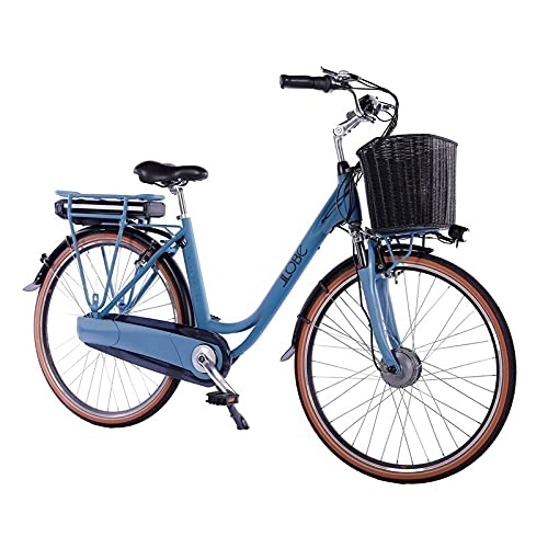 Elektrofahrräder : LLOBE City E-Bike Blue Motion 2.0, 28 Zoll, Akku 36V / 10.4Ah, 250 Watt Motor