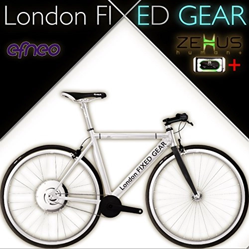 Elektrofahrräder : London Fixed Gear "zehus E-Bike + efneo Shadow" 3Geschwindigkeitsstufen Getriebe Elektro Pedelec