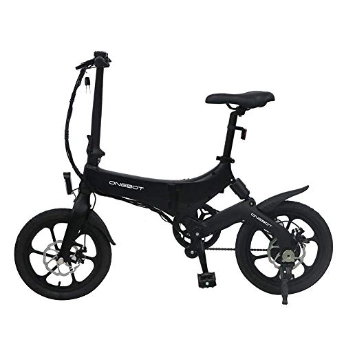 Elektrofahrräder : LP-LLL Elektrofahrrder - ONEBOT S6 16-Zoll-E-Bike, E-Faltrad, 36 V, 6, 4 Ah, 250 W, 25 km / h, 3-Gang-Einstellung Leichter Rahmen aus Magnesiumlegierung