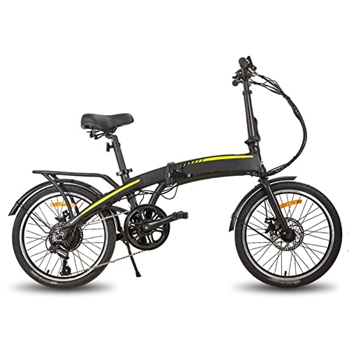 Elektrofahrräder : LWL elektrofahrrad Falten elektrische Fahrräder for Erwachsene 3 6V 250W 15.5. MPH Elektrische Fahrrad 20 Zoll Reifen Elektrische Faltbare Stadt Fahrrad Strand E-Bike