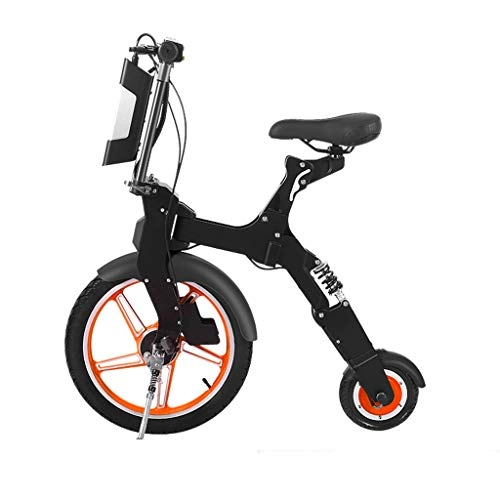 Elektrofahrräder : Lxn Erwachsenes faltbares elektrisches Fahrrad, Lithium-Batterie-Aluminiumlegierungs-tragbare elektrische Roller-abnehmbare Batterie 36V 250W