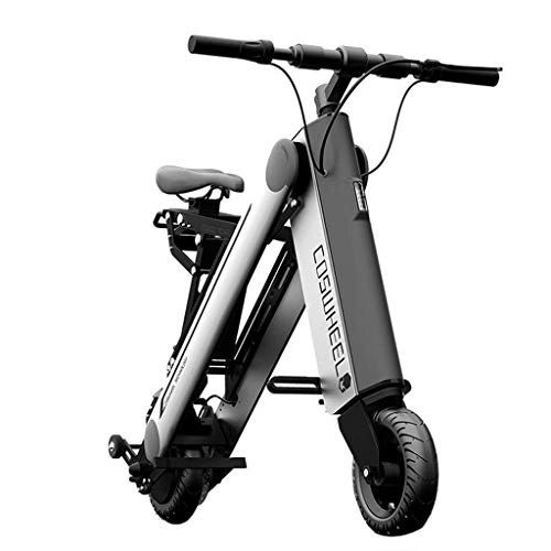 Elektrofahrräder : Lxn Faltbares elektrisches Fahrrad, beweglicher Erwachsener Roller, 21 Meilen Reichweite-Leichtgewichtler 17.5KG-Load-150Kg-36 V 250 W