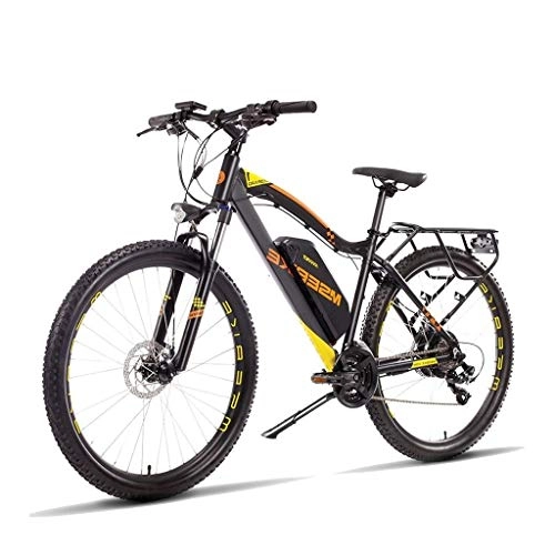 Elektrofahrräder : LYRWISHLY Oppikle 27.5 '' Electric Mountain Bike mit abnehmbarem großem Kapazitäts-Lithium-Ionen-Akku (48V 400W), E-Bike 21 Speed ​​Gear und DREI Arbeitsmodi