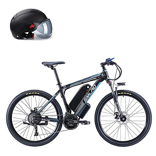 Elektrofahrräder : LZMXMYS Elektrisches Fahrrad, 26 '' Folding Electric Mountain Bike mit abnehmbarem 48V Lithium-Ionen-Akku 500W Motor Elektro-Bike E-Bike 27 Speed Gear und DREI Arbeitsmodi (Size : 16A)