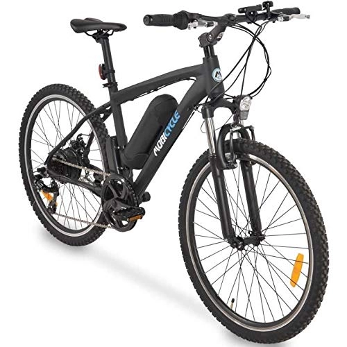 Elektrofahrräder : Mobil Elektrofahrrad, 250 W, für Erwachsene, Mountainbike, abnehmbarer Akku (XDLC Lithium Cell 36 V, 8, 8 Ah) Schwarz