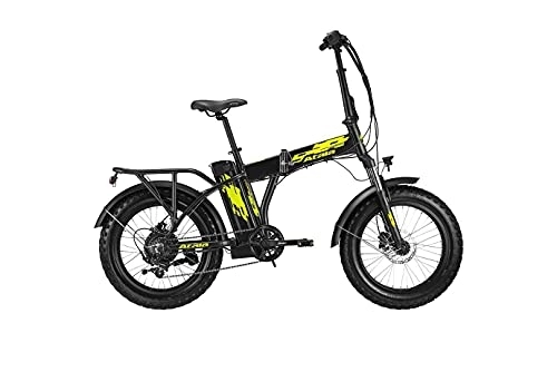 Elektrofahrräder : Modell 2020 Atala klappbar E-Bike Extra-Folding 2020 7V schwarz / gelb Größe 44