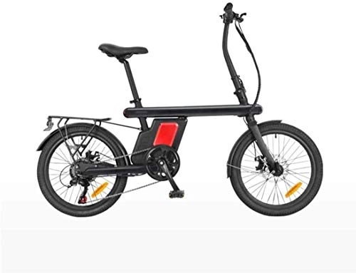 Elektrofahrräder : MU Erwachsene Mountain Elektrisches Fahrrad, 250W 36V-Lithium-Batterie, Luft-Und Raumfahrt Aluminiumlegierung 6-Gang-Elektrisches Fahrrad 20-Zoll-Räder, a