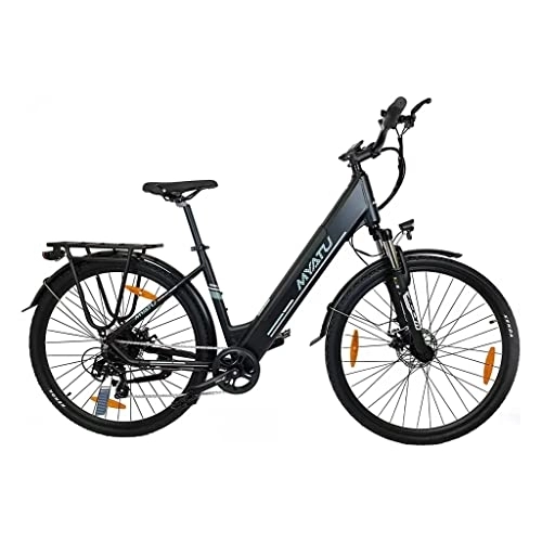 Elektrofahrräder : Myatu 28" Damenrad E-Citybike mit RH 44 cm 504Wh 36V