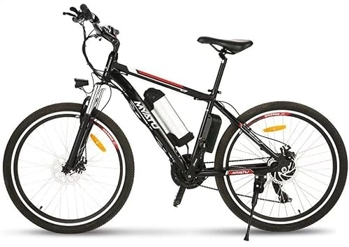 Elektrofahrräder : Myatu E-Bike 26'' Elektrofahrrad, 36V 10, 4Ah Abnehmbarer Lithium-Ionen-Akku, 250W Motor, E-Mountainbike mit Einer Reichweite von bis zu 60 Kilometern und Shimano 21