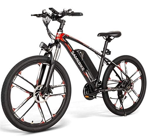 Elektrofahrräder : NAYY Elektrofahrrad for Erwachsene, Elektrisches Mountainbike 26"48V 350W 8Ah abnehmbar Elektrofahrrder mit Lithium-Ionen-Batterie for Erwachsene Scheibenbremsen Tragfhigkeit 100 kg