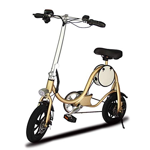 Elektrofahrräder : NBWE Elektrisches Fahrrad, das das elektrische Fahrradminipowerfahrradlithiumbatterieauto Portable bequemer faltet