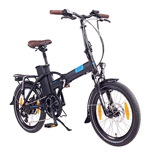 Elektrofahrräder : NCM London 20” E-Bike, E-Faltrad, 36V 15Ah 540Wh (Schwarz)